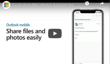 How To Share Files From Online Storage With Outlook Mobile